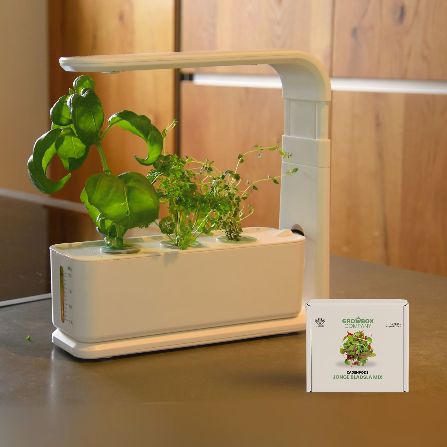 Growbox 3-Pods Klein (kopie)